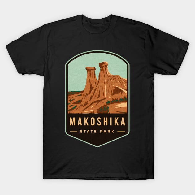 Makoshika State Park T-Shirt by JordanHolmes